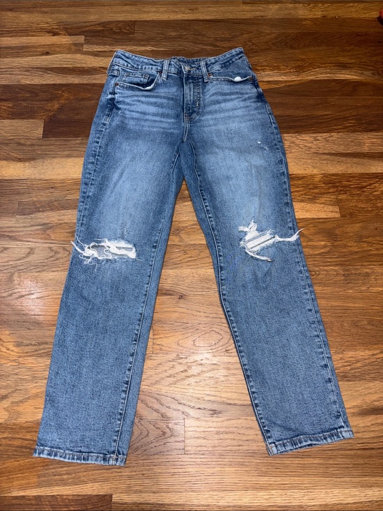 Old Navy Denim - OLD NAVY distressed OG straight jeans